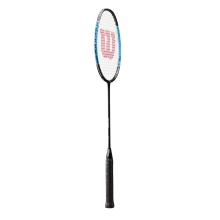 Wilson Badmintonschläger Blaze S3700 (sehr kopflastig/flexibel) schwarz/blau - besaitet -